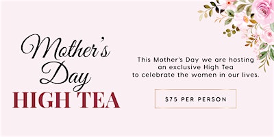 Immagine principale di Mother's Day High Tea 