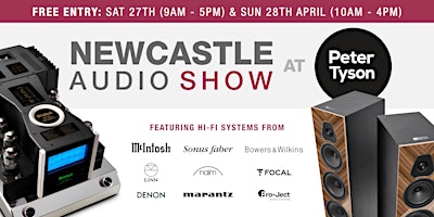 Imagem principal do evento Newcastle Audio Show at Peter Tyson