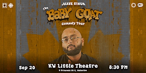 Imagen principal de The Baby Goat Comedy Tour - Kitchener / Waterloo