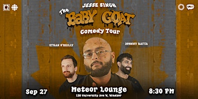 Image principale de The Baby Goat Comedy Tour - Windsor