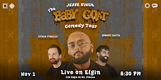 Image principale de The Baby Goat Comedy Tour - Ottawa