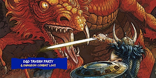 Imagem principal do evento D&D Tavern Party & Dungeon Combat Live! @ Beachwood Brewing (Bixby Knolls)