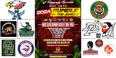 Primaire afbeelding van Rumble in The Jungle- Mass Class Reunion