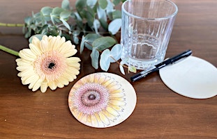 Imagem principal do evento Botanical Bliss - Mothers Day Floral Coaster Sketching Workshop