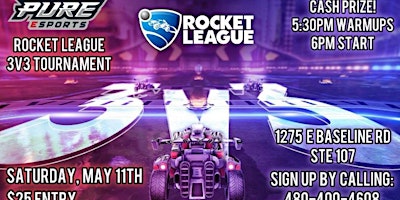 Hauptbild für Rocket League 3v3 Tourney