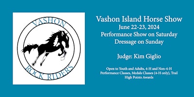Immagine principale di Vashon Island Rock Riders Horse Show 2024 