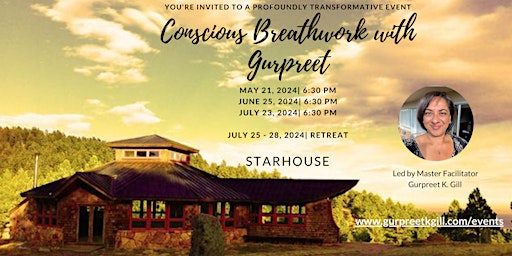 Hauptbild für Conscious Breathwork for Healing and Transformation (STARHOUSE)