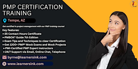 PMP Examination Certification Training Course in Tempe, AZ
