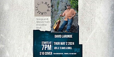 David Laronde at C.C.'s Bar & Grill primary image