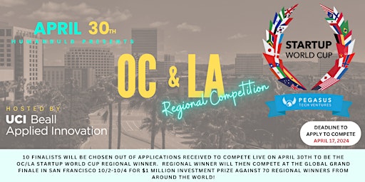 Startup World Cup OC/LA Regional Competition primary image