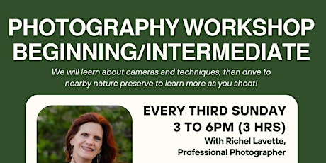 Photography Workshop - Beginning/Intermediate