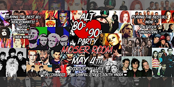Alternative '80s & '90s Party - celebrating the 50th event