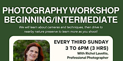 Imagen principal de Photography Workshop - Beginning/Intermediate