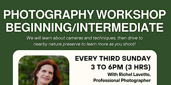 Photography Workshop - Beginning/Intermediate