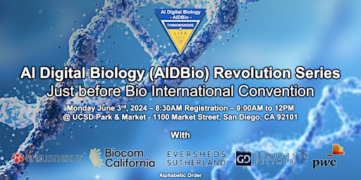 AI Digital Biology (ADIBio) Revolution Series primary image