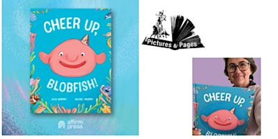 Primaire afbeelding van Julie Murphy's new picture book 'Cheer Up, Blobfish!'
