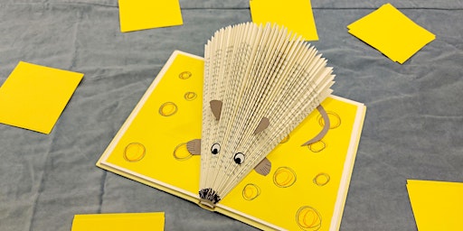 Inspirations Craft Group @ Girrawheen Library - Folded Book Mouse