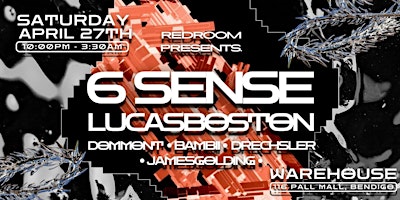 Hauptbild für Redroom presents. WAREHOUSE 116 pall mall (open aired)