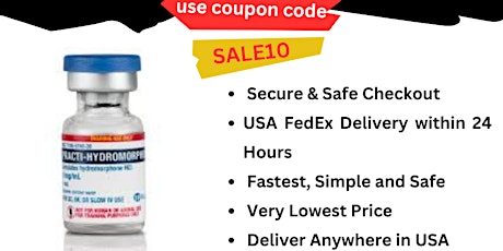 Purchase Hydromorphone online with extra 20% off