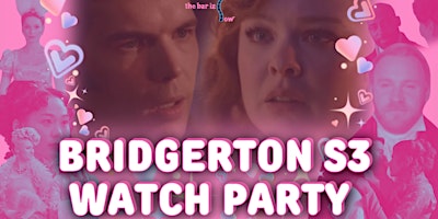 Imagem principal do evento Bridgerton S3 Watch Party