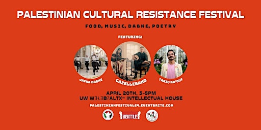 Palestinian Cultural Resistance & Solidarity Festival primary image