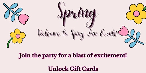 Spring Eevent for Seniors primary image