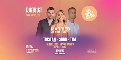 Primaire afbeelding van District 14 Saturdays MAFS Takeover 20.04.24