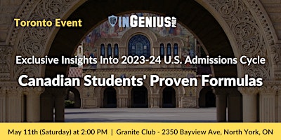 Imagen principal de Exclusive Insights Into U.S. Admissions: Canadian Students' Proven Formulas