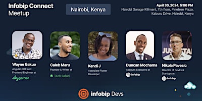 Primaire afbeelding van Infobip Connect - Nairobi Tech Meetup #4