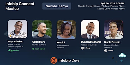 Immagine principale di Infobip Connect - Nairobi Tech Meetup #4 