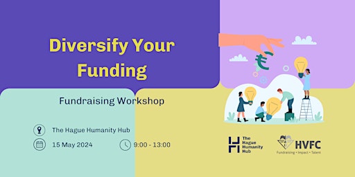 Hauptbild für Diversify Your Funding - Fundraising Workshop with HVFC