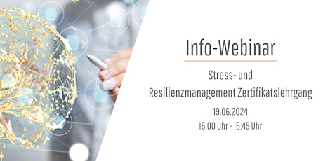 Info-Webinar Stress-& Resilienzmanagement