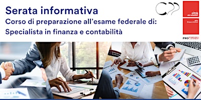 Imagen principal de Serata informativa corso di Specialista in finanza e contabilità APF