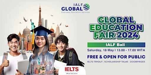 Imagem principal do evento IALF Global Education Fair 2024 - Bali