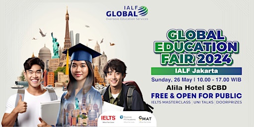 Imagem principal do evento IALF Global Education Fair 2024 - Jakarta