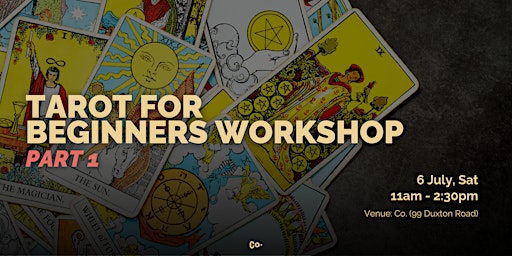 Immagine principale di Tarot For Beginners Workshop 