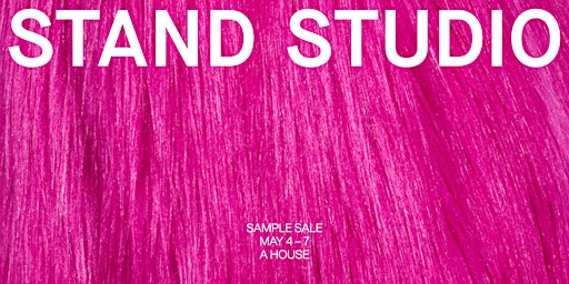 Imagem principal do evento STAND STUDIO SAMPLE SALE