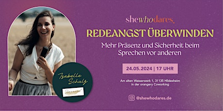 Hauptbild für meet shewhodares. - Redeangst überwinden