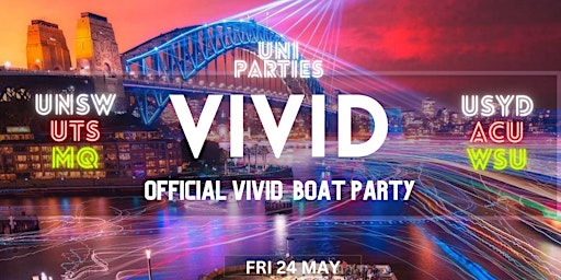 Official Vivid Boat Party  primärbild