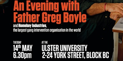 Imagem principal do evento An Evening with Father Greg Boyle and Homeboy Industries