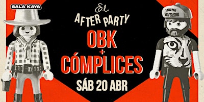 Hauptbild für After Party Concierto de Obk y Complices en  Sala Kaya