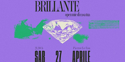 Immagine principale di Brillante Open Mic + Sara Jones Release - PLF 