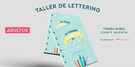 Imagem principal de Taller de Lettering para adultos en la tienda RUBIO el 25 de mayo