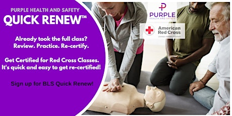 BLS Quick Renew™ - "Review. Practice. Re-Certify." primary image
