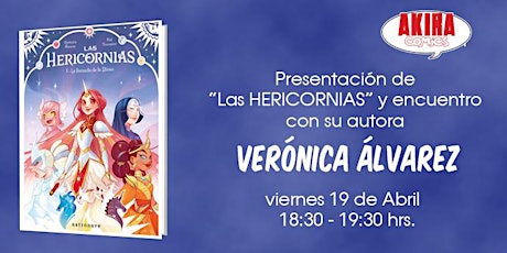 Presentacion del cómic "Hericornias" y encuentro con su autora