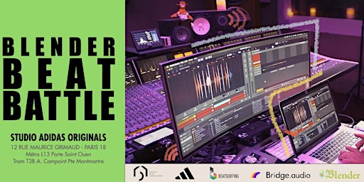 Imagem principal de Blender Beat Battle @Adidas Studio