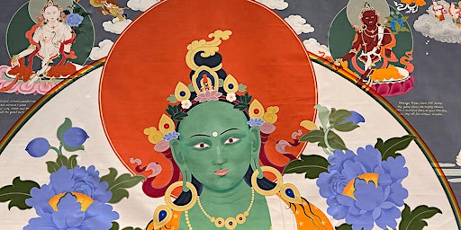 ONE DAY ONLY - GIANT painting of FEMALE BUDDHAS - Melb Town Hall - FREE!  primärbild