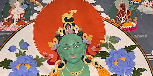 Image principale de ONE DAY ONLY - GIANT painting of FEMALE BUDDHAS - Melb Town Hall - FREE!