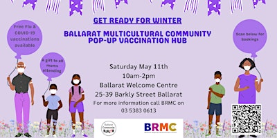 Primaire afbeelding van Multicultural Community Pop-up Vaccination Hub