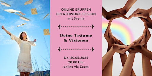 Hauptbild für Online Gruppen Breathwork Session - Deine Träume & Visionen